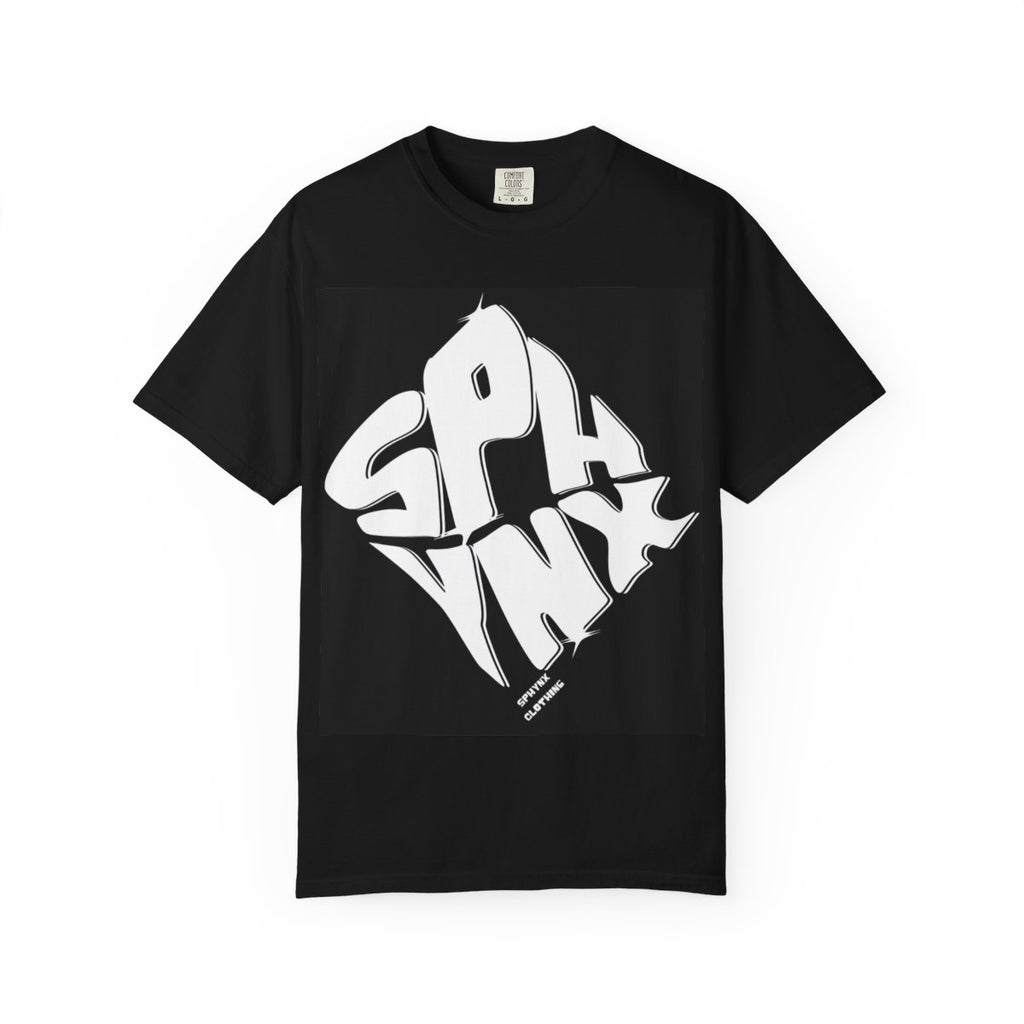 Black colour sphynx logo tee
