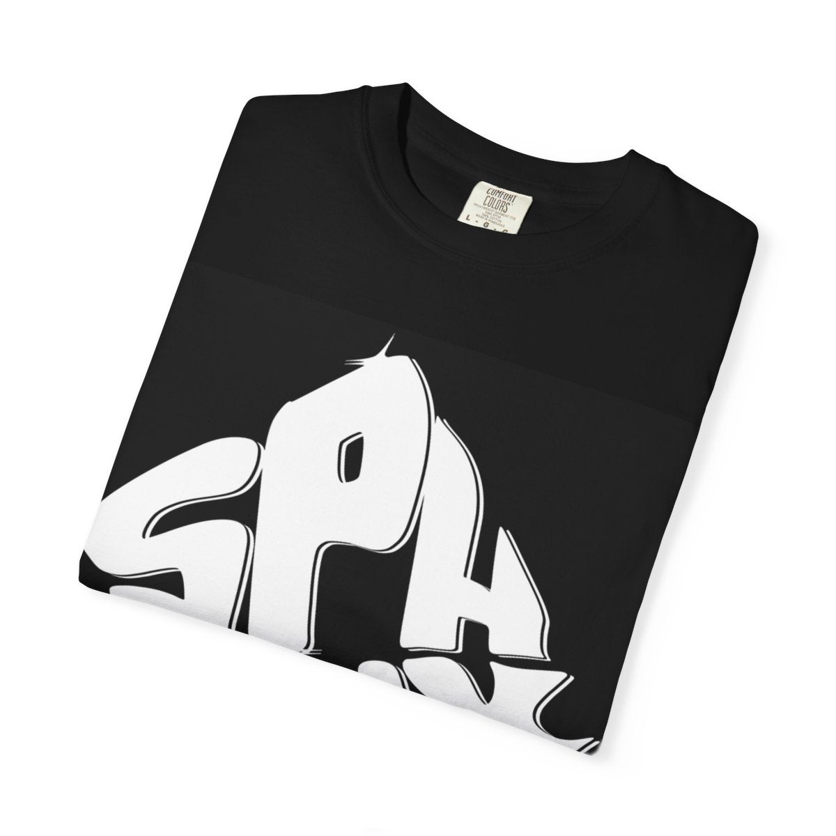 Black colour sphynx logo tee